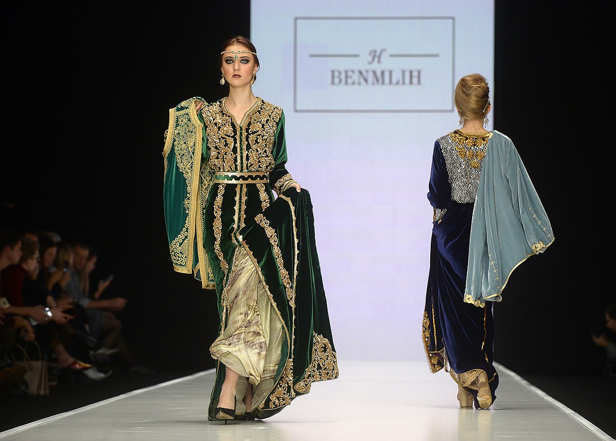 Восточный модный показ: коллекция Houda Benmlih