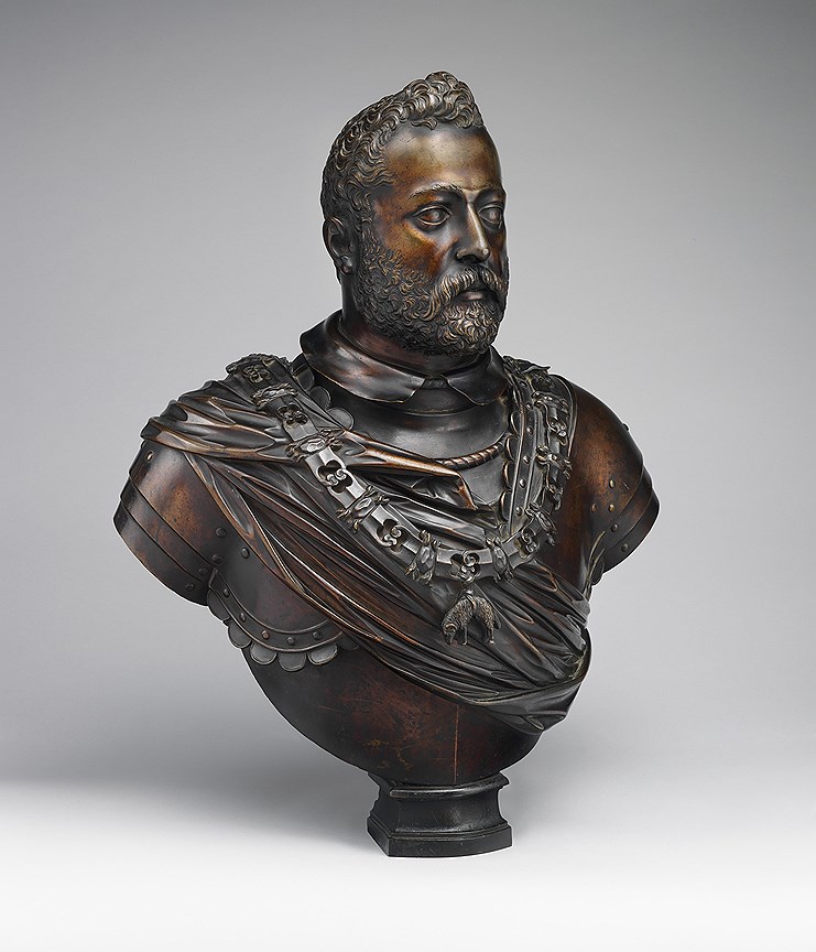 Франческо I Медичи, великий герцог Тосканы, бронза, скульптор Пьетро Такка, 1611 год, Италия