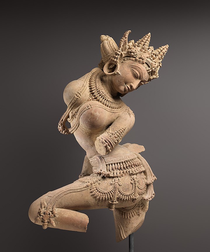 Танцующее небесное божество, Индия (приблизительно XII век)