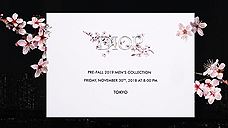 Прямая трансляция показа мужской коллекции Dior pre-fall 2019