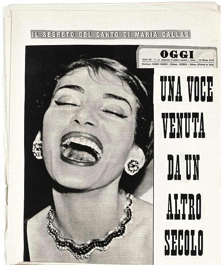 Сканы из книги «Maria by Callas in Her Own Words», автор Том Вульф, издательство Assouline