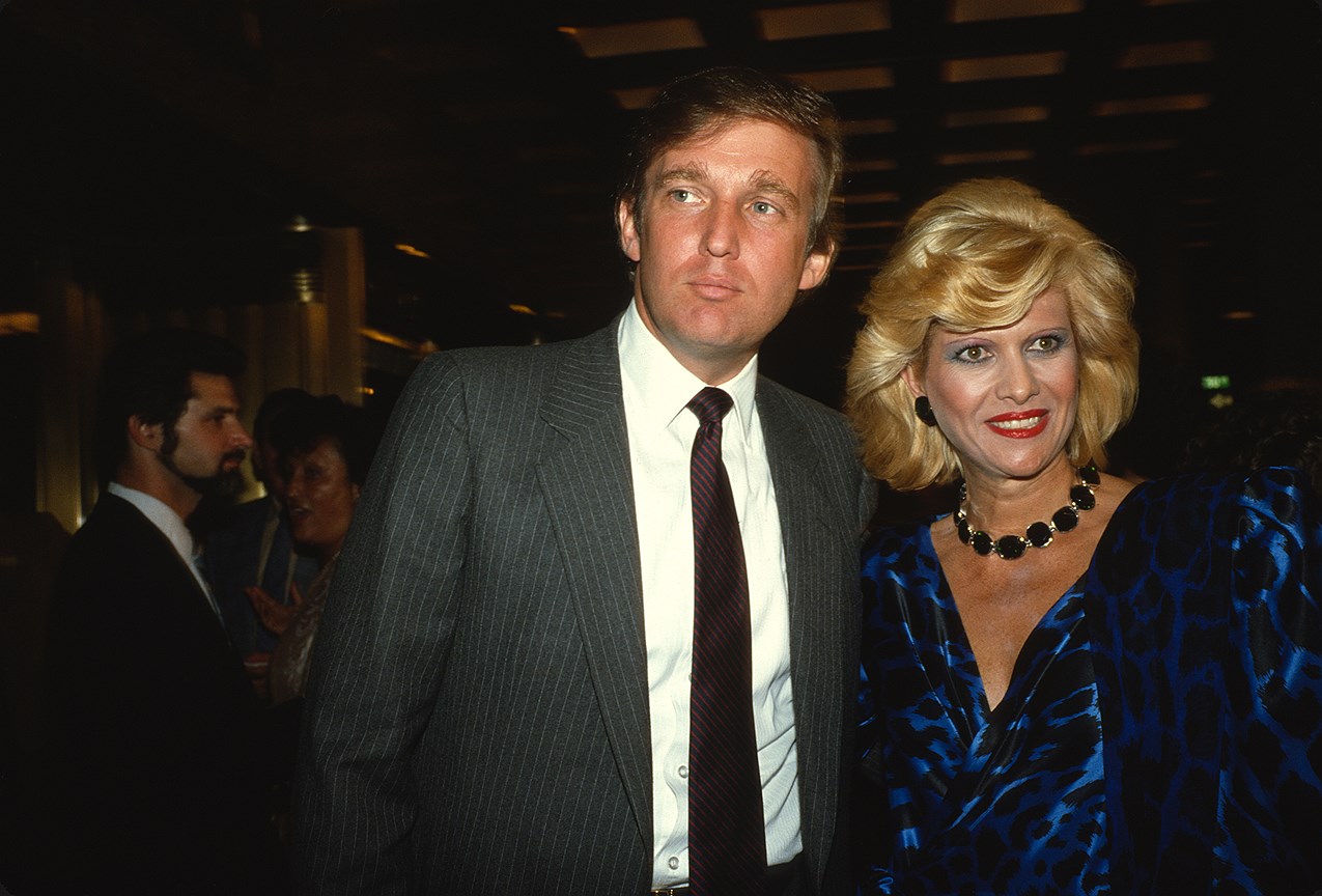 Дональд и Ивана Трамп, сентябрь 1984