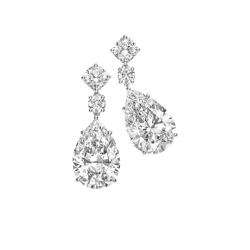 Бриллиантовые серьги, Tiffany &amp; Co