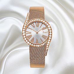 Piaget, часы Limelight Gala, розовое золото, бриллианты
