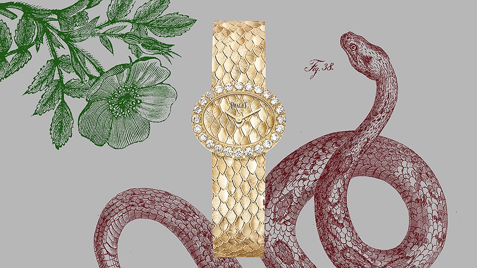 Piaget, часы Extremely Lady, розовое золото, бриллианты