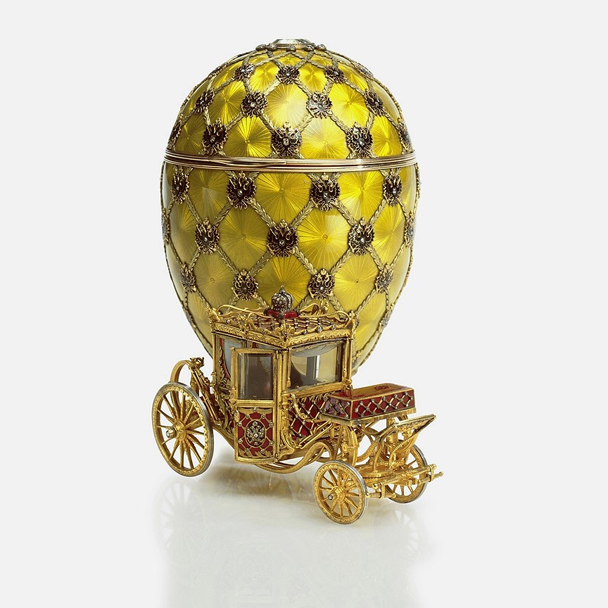 Пасхальное императорское яйцо “Коронационное”, 1897 год, Музей Фаберже, Санкт-Петербург, Россия