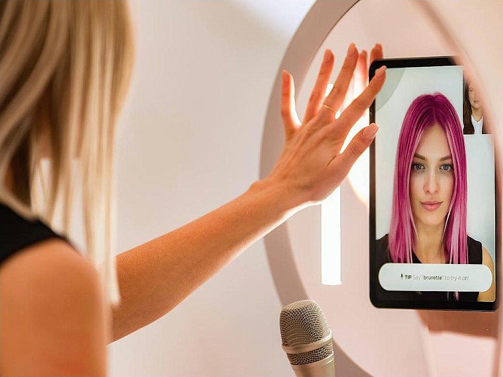 Технология по подбору цвета волос Virtual hair advisor