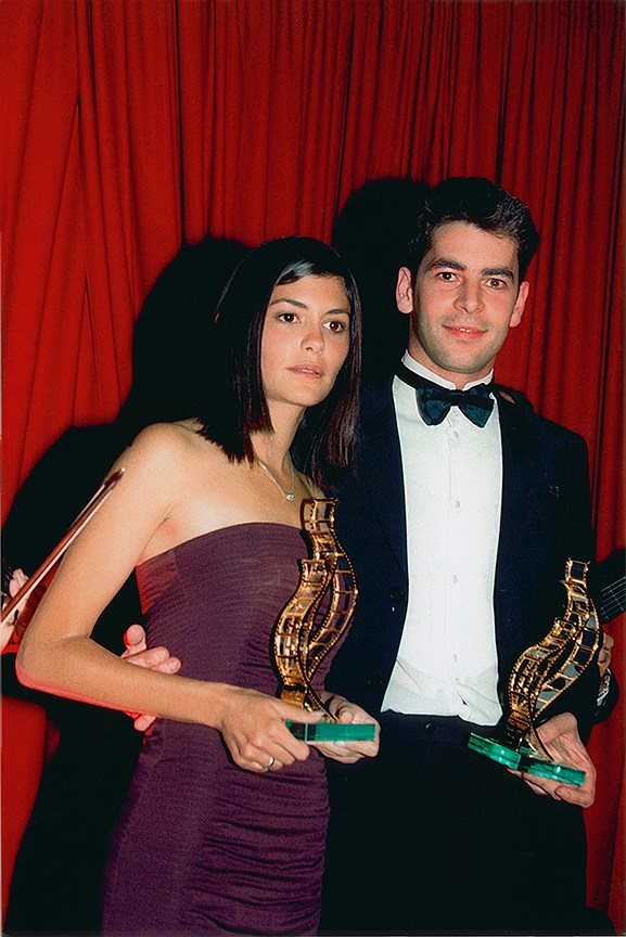 Номинанты Chopard Trophee 2001 Одри Боту и Эдуардо Норьега
