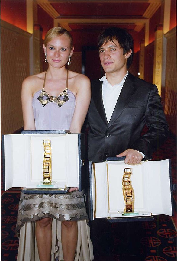 Номинанты Chopard Trophee 2003 Диана Крюгер и Галь Гарсиа Берналь 