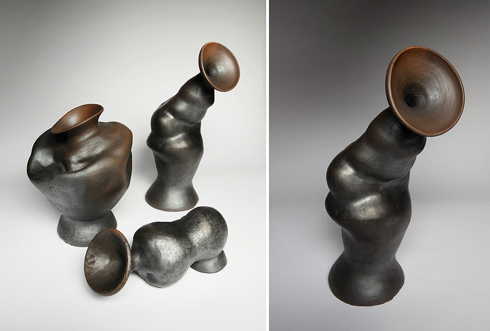 Merve Kasкat, Out from Order (@merve_kasrat) 
Выпускная работа курса MA Ceramics Design 2019. Проводя параллели с современным восприятием человеческого тела, Мерв Каскат переосмысляет привычную форму древних амфор