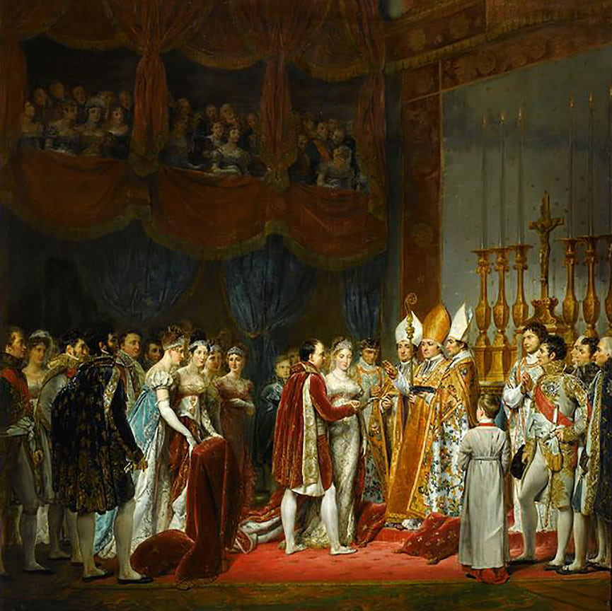 &quot;Свадьба Наполеона I и эрцгерцогини Марии-Луизы&quot;, Жорж Руже, 1810 год