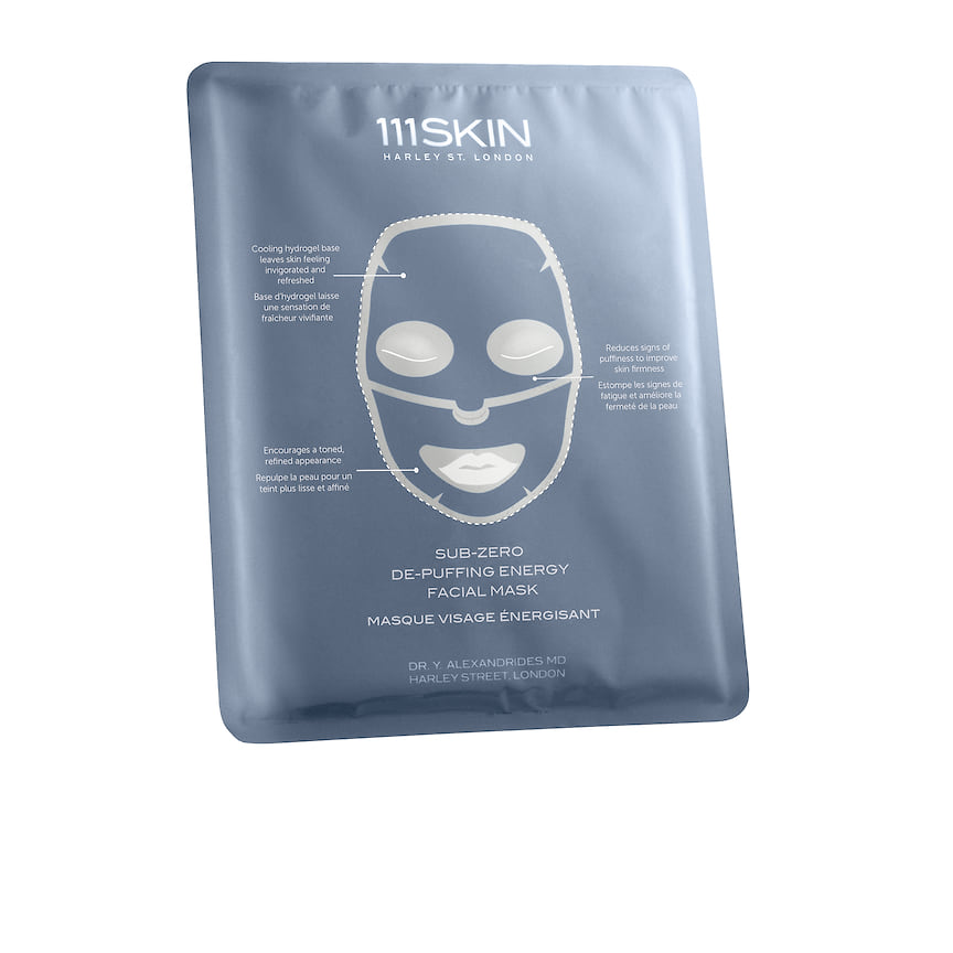 Тонизирующая маска для лица против отеков Sub Zero, 111Skin
