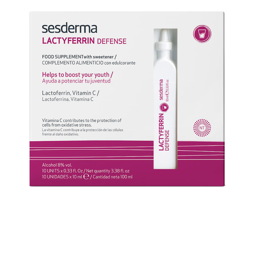 Пищевая добавка для укрепления защиты организма с лактоферрином Lactyferrin Defense, Sesderma