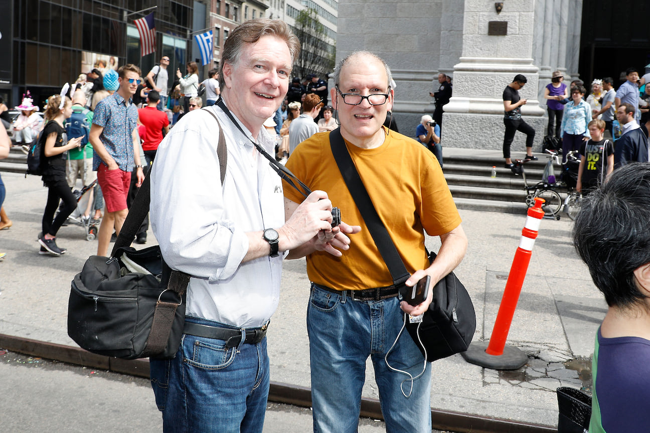 Фотограф Джефф Мермельштейн (справа)

