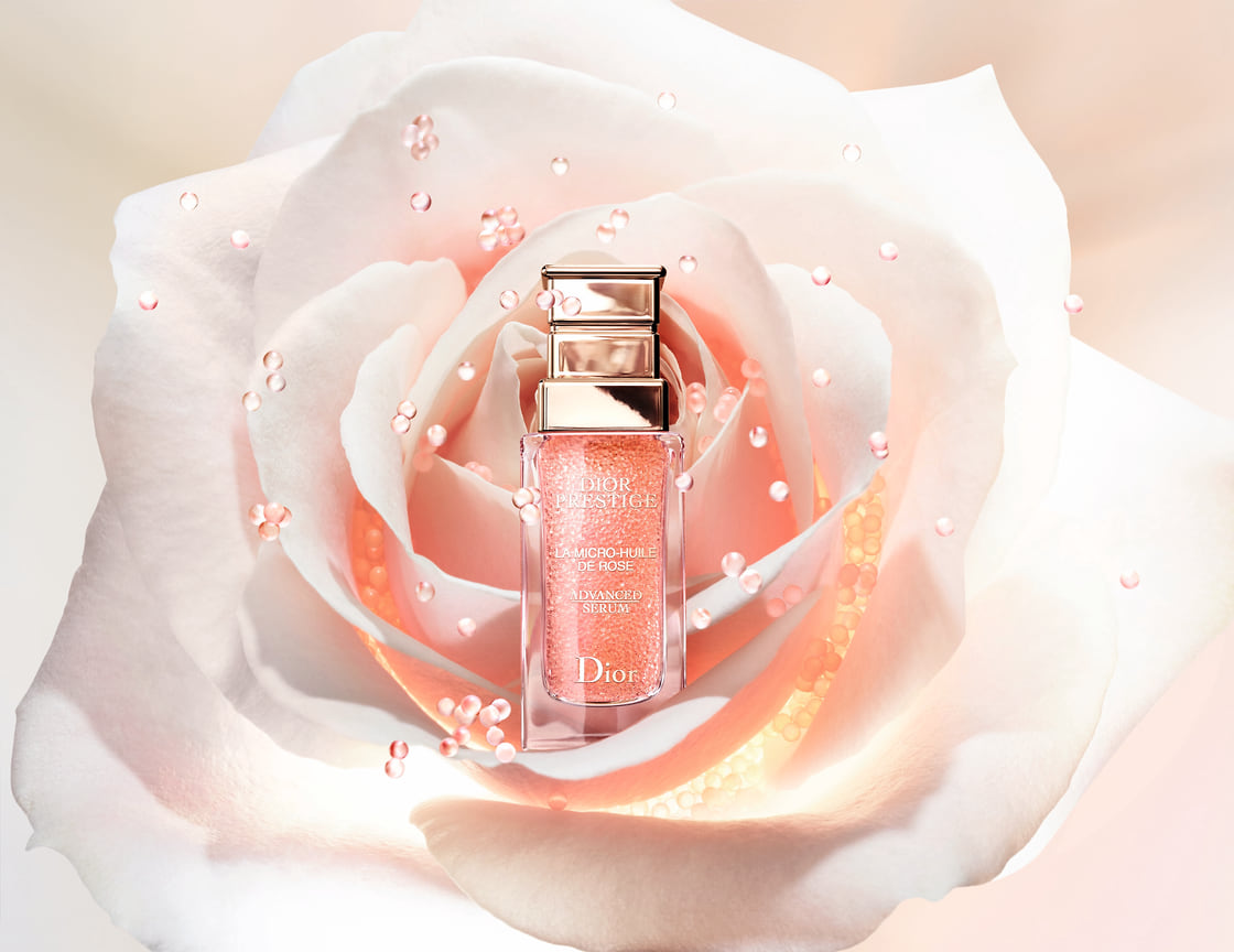 Восстанавливающая сыворотка с маслом гранвильской розы Prestige Micro-Huile de Rose Advanced Serum, Dior