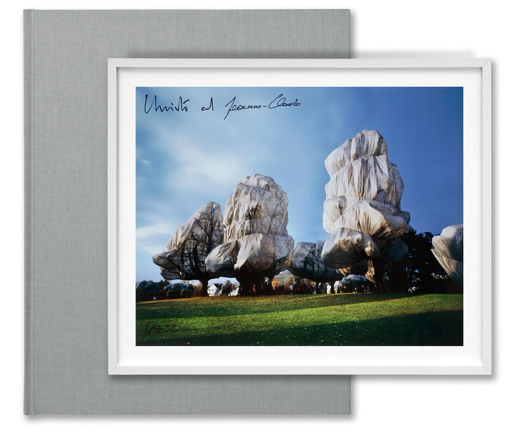 Подписанный альбом Christo and Jeanne Claude: Wrapped Trees. Basel (1997–1998), LOBBY