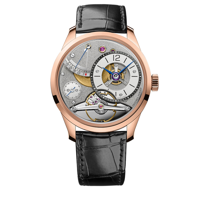 Greubel Forsey, часы Balancier Contemporaine, 39,6 мм, розовое золото, механизм с ручным подзаводом