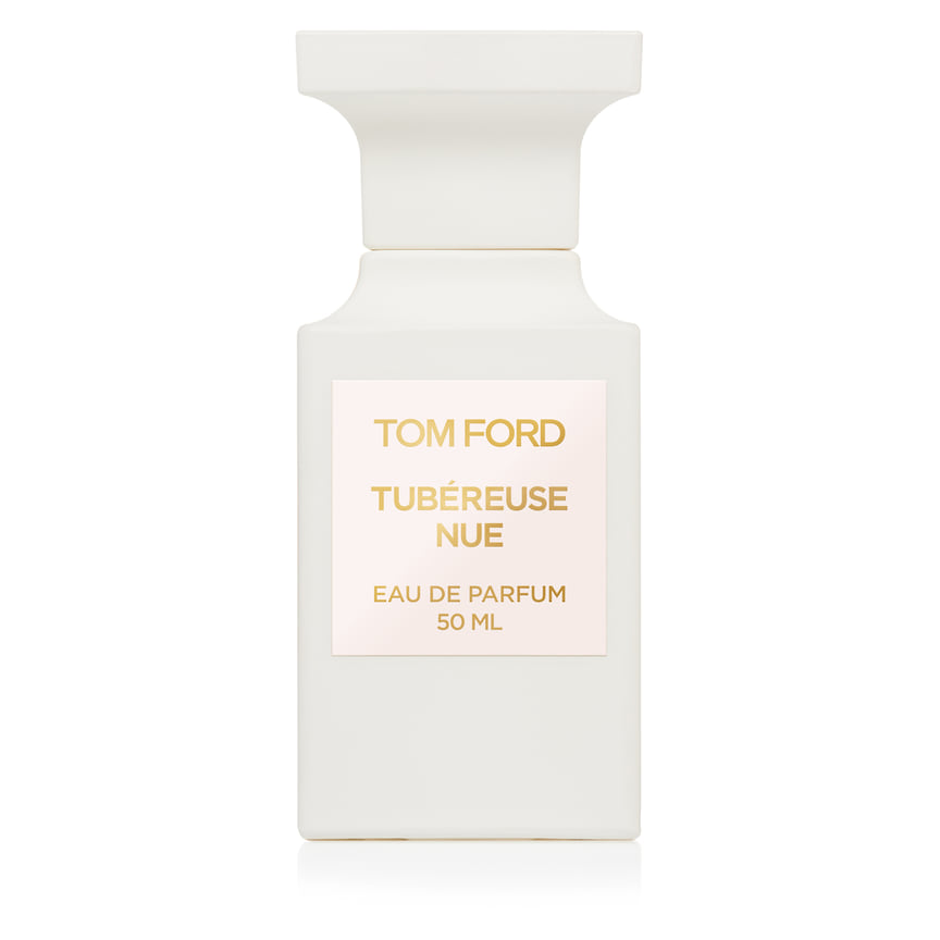 Tom Ford, новый аромат в коллекции Private Blend — Tubereuse Nue. Он состоит из нот цветков туберозы, жасмина, пачулей, мускуса и замши