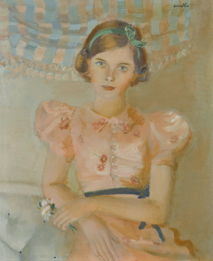 Раймонд Канельба, Портрет леди Патриции в девичестве, впоследствии графиня Маунтбеттен Бирманская
