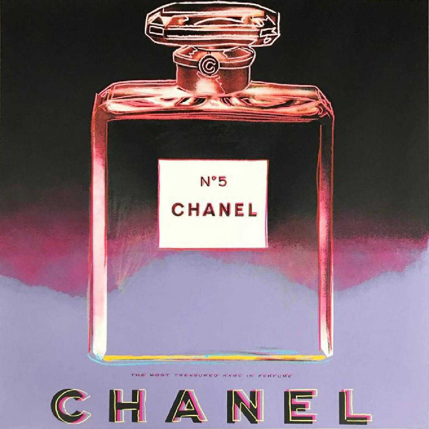 Шелкография «Реклама: Chanel», Энди Уорхолл, 80-е годы прошлого века.
