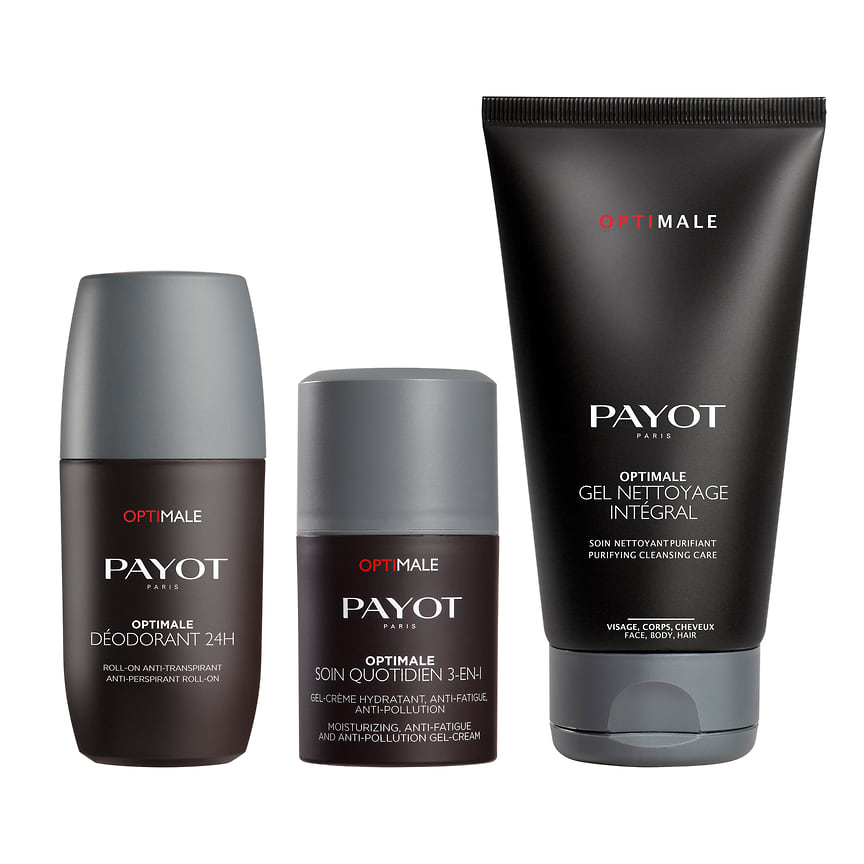 Payot, обновленная линия для мужчин Optimale: средства для бритья, и ухода за кожей, дезодорант.
