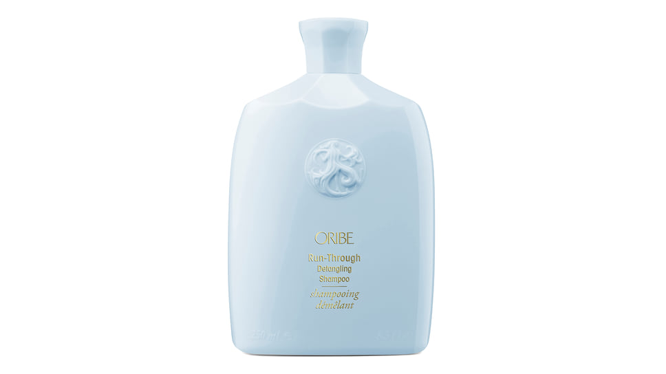 Oribe, шампунь для облегчения расчесывания волос Run-Through Detangling Shampoo с маслами, витамином Е и растительными экстрактами.