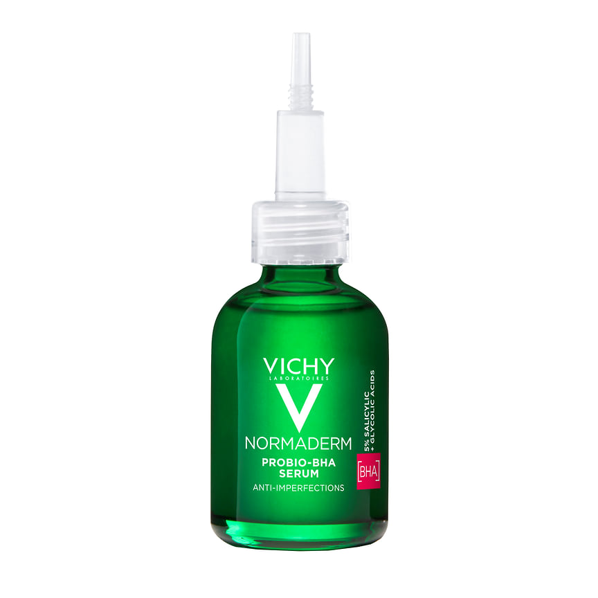 Vichy, пробиотическая обновляющая сыворотка против несовершенств кожи Normaderm.