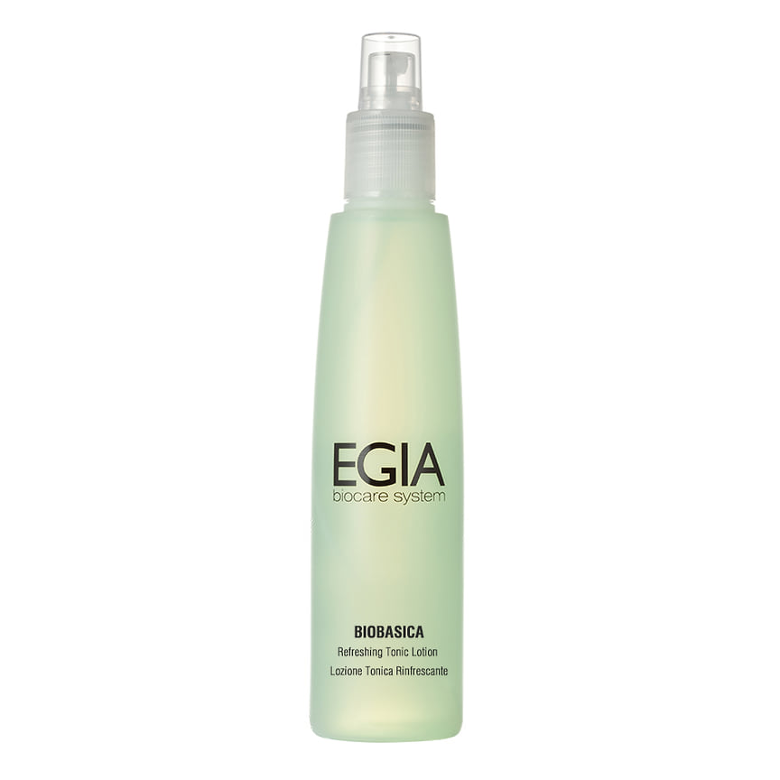 Egia, освежающий тоник Refreshing Tonic Lotion: завершает процесс очищения и восстанавливает рН кожи, тонизирует и снимает раздражение.