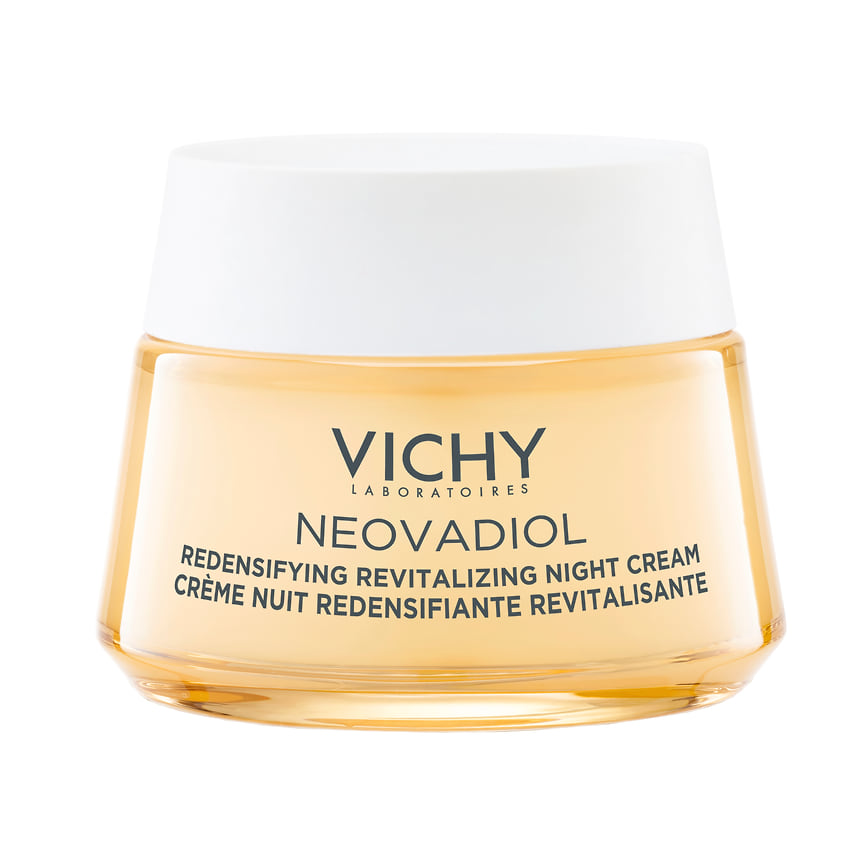 Vichy, уплотняющий охлаждающий ночной крем пред-менопауза Neovadiol: добавляет упругость коже, высветляет пигментные пятна.