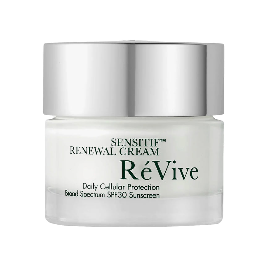 Revive, крем для чувствительной кожи лица Sensitif Renewal Cream Daily Cellular Protection SPF 30. В составе: протеин, барьерный комплекс, олигопептид.
