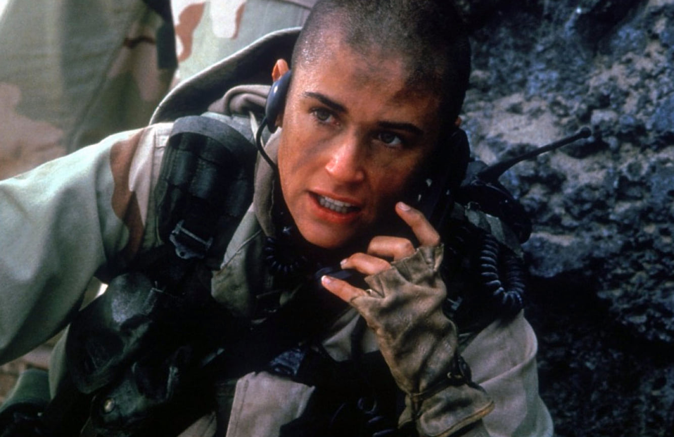 Кадр из фильма «Солдат Джейн», 1997 год
