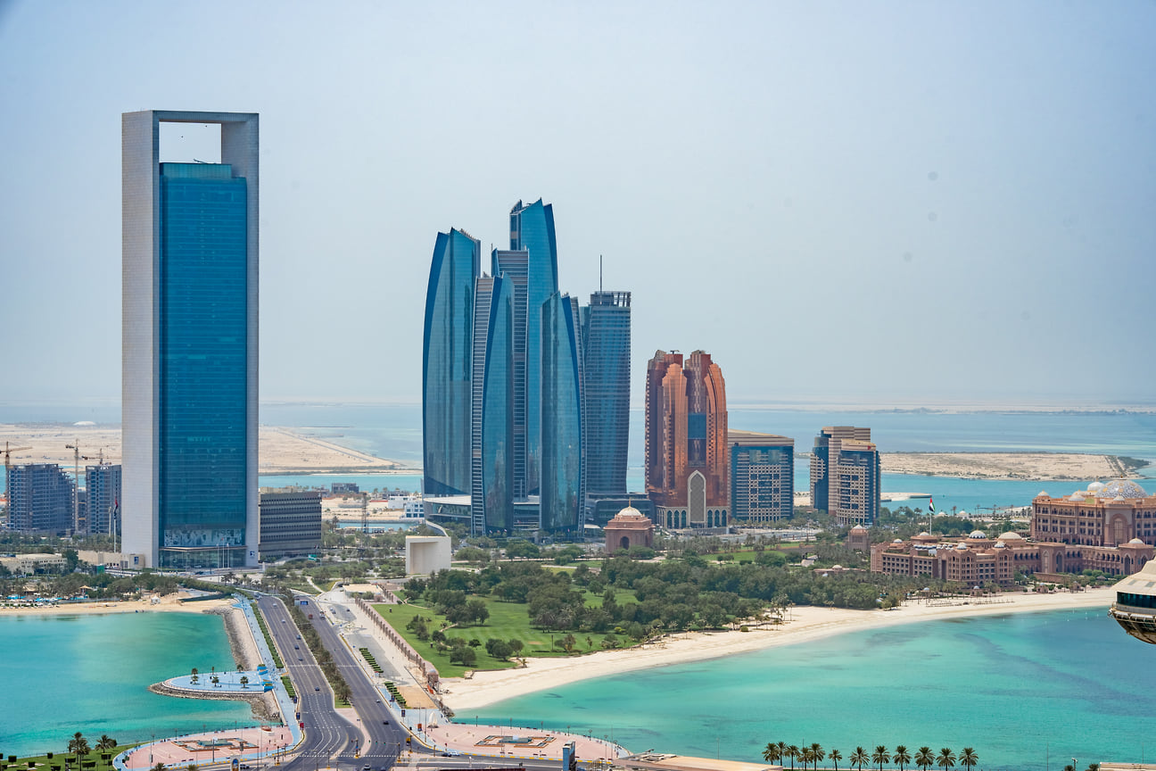 Вид из номера Rixos Marina Abu Dhabi