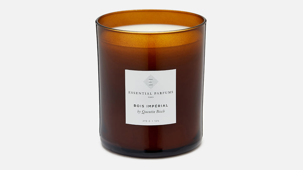 Essential Parfums Paris, парфюмированная свеча из минерального воска с ароматом пряностей, амбры, пачулей и базилика.