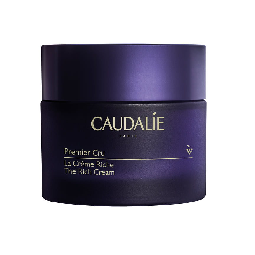 Caudalie (Франция): омолаживающий крем для сухой кожи, Premier Cru Rich. В составе: виниферин, полифенолы, гиалуроновая кислота.