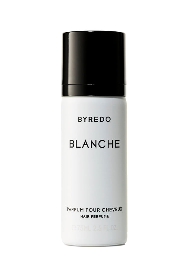 Byredo, вуаль для волос Blanche Hair Perfume. Ноты: роза, розовый перец, пион, фиалка, мускус, древесные ноты, сандал.