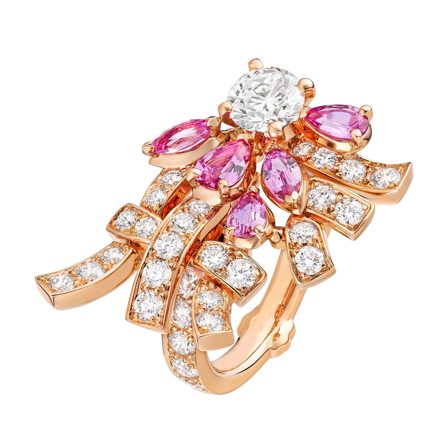 Chanel High Jewelry, кольцо Tweed Poudre