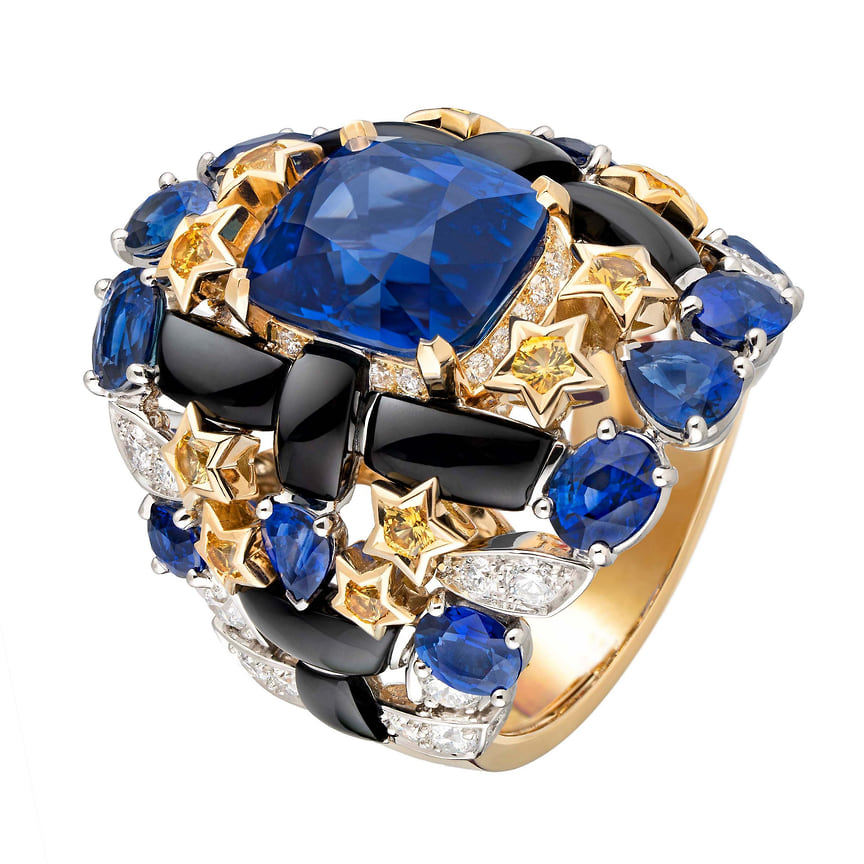Chanel High Jewelry, кольцо Tweed Icone