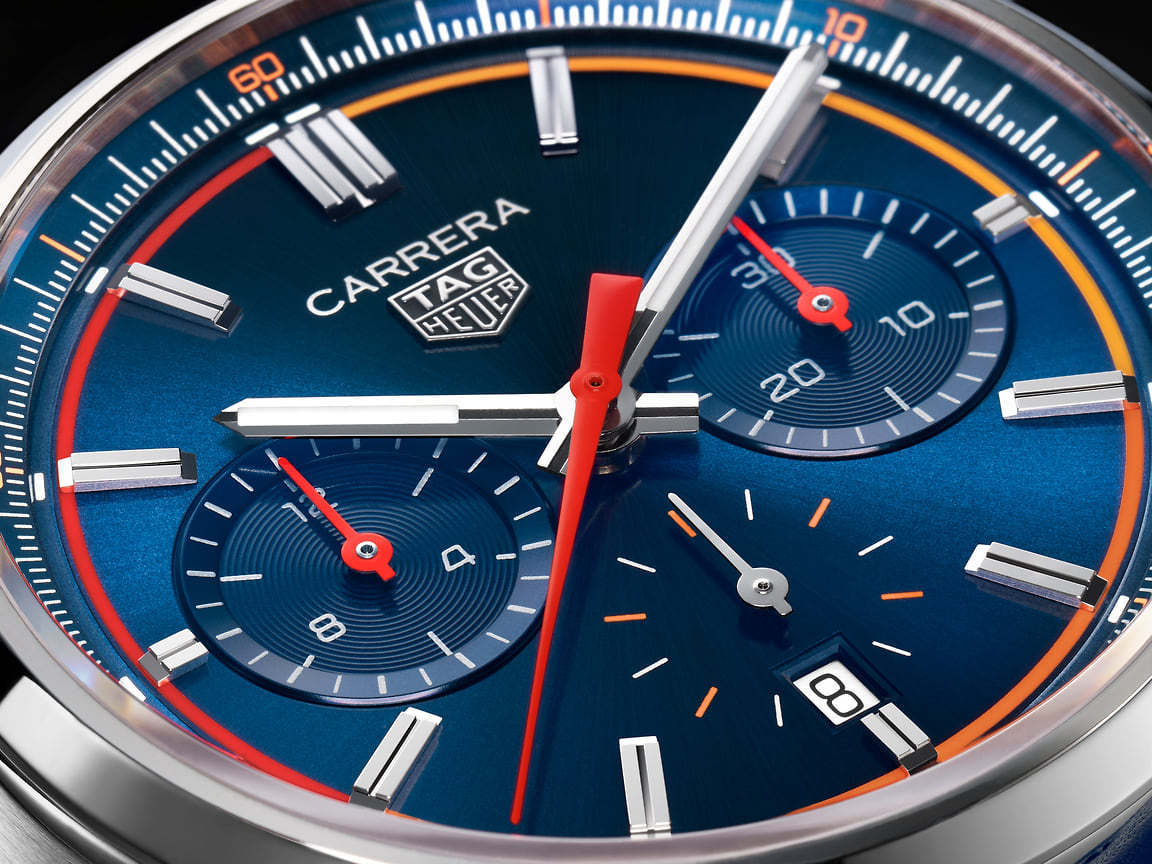 Циферблат часов TAG Heuer Carrera Chronograph 42 мм