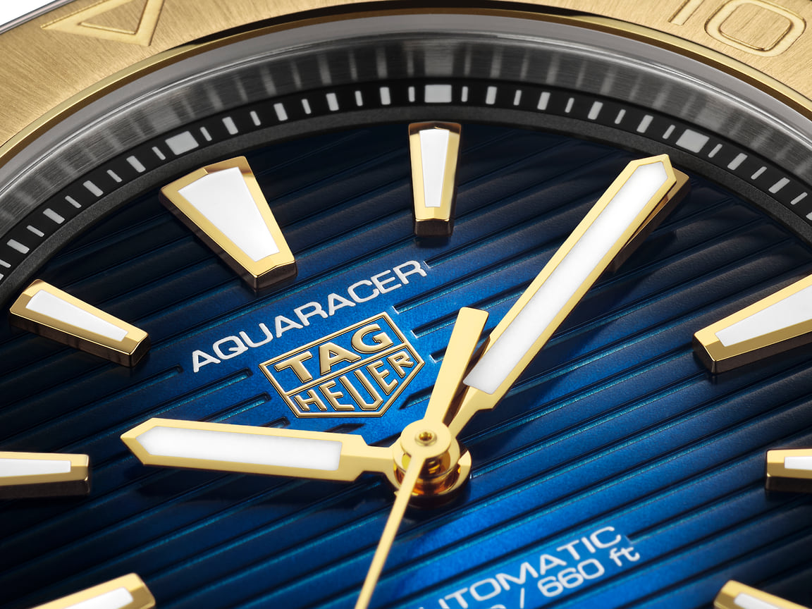 Циферблат часов TAG Heuer Aquaracer Professional 200 Steel &amp; Gold 40 мм