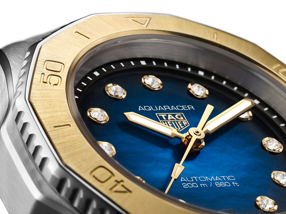 Часы TAG Heuer Aquaracer Professional 200 Steel &amp; Gold 30 мм