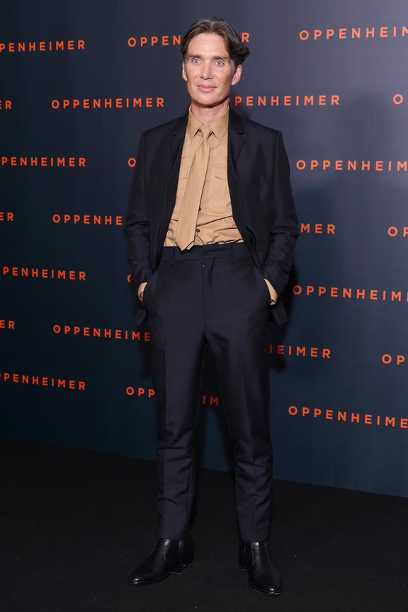 Киллиан Мерфи на премьере «Оппенгеймера» в Париже