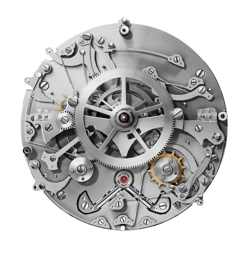Лицевая сторона механизма часов Vacheron Constantin Les Cabinotiers Dual Moon Grand Complication