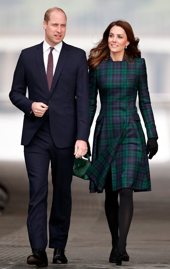 Принц Уильям, герцог Кембриджский, и Кэтрин, герцогиня Кембриджская,  2019 год