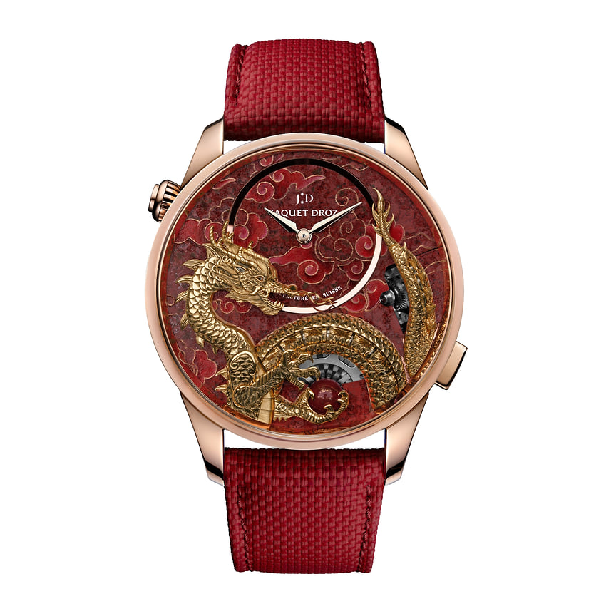 Часы Imperial Dragon Automaton Red Gold – Cuprite, Jaquet Droz