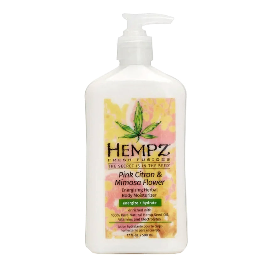 Hempz, молочко для тела Pink Citron &amp; Mimosa Flower: увлажняет, восстанавливает защитную барьерную функцию кожи