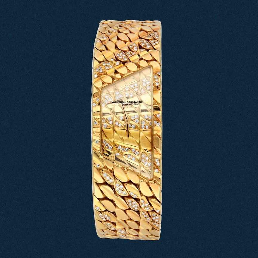 Часы Aton, Vacheron Constantin, ок. 1988. Желтое золото, бриллианты. Эстимейт 10-20 тыс швейцарских франков