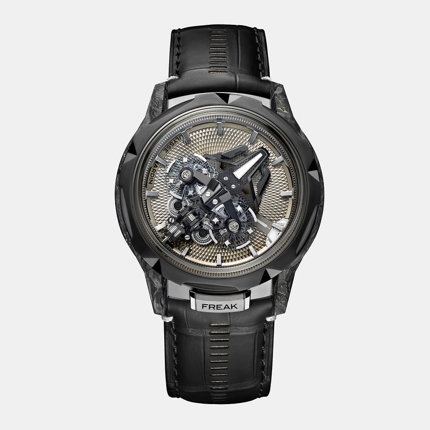 Часы Ulysse Nardin Freak S Nomad, титан, автоматический мануфактурный карусельный механизм, лимитированная 99 экземплярами серия