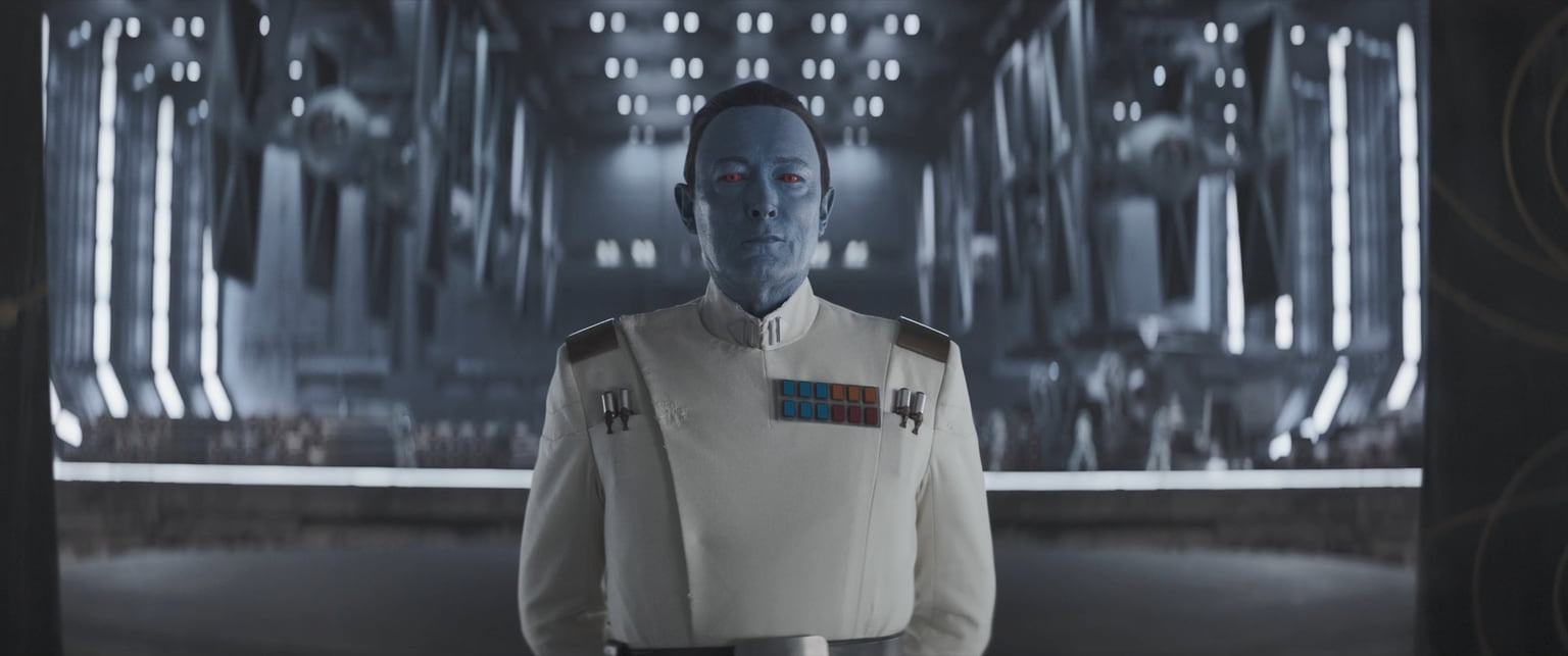 Ларс Миккельсен на съемках фильма «Звездные войны: Сказания об Империи» (2024)
