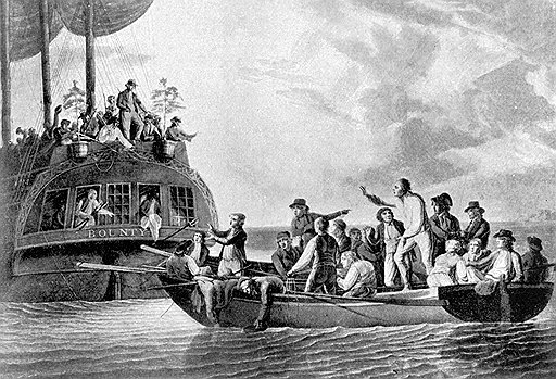 Почти все спасшиеся от английской виселицы мятежники со знаменитого фрегата «Баунти» погибли от рук таитян, у которых они отняли жен