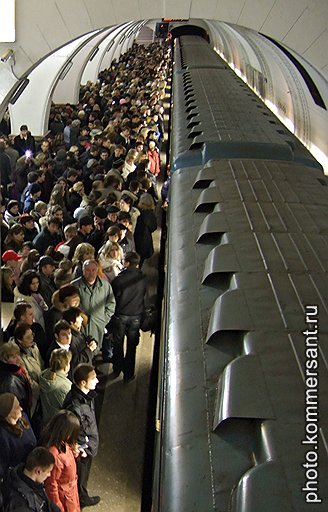 В последние годы, несмотря на сокращение пассажиропотока, в московском метро регулярно случалась давка